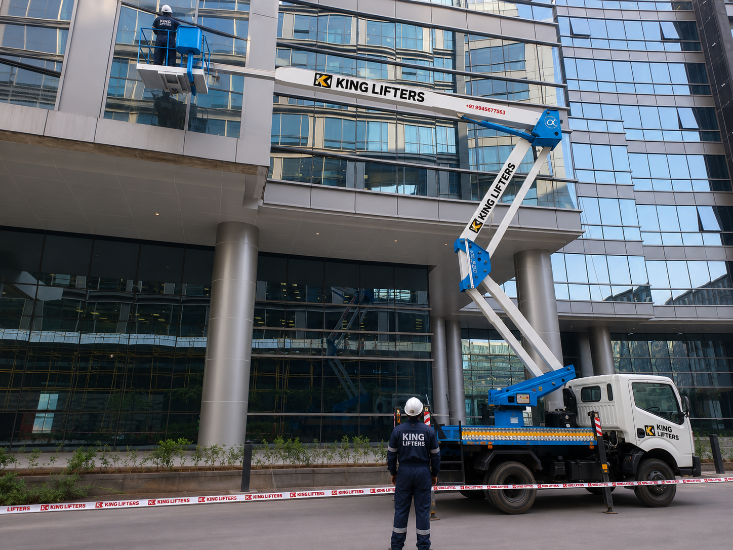 24 m truck mounted manlift